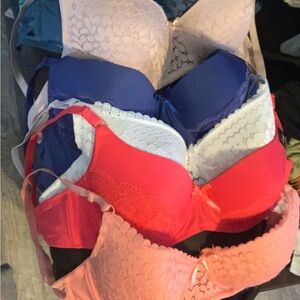 Multiple Lukasi Bras all size 38D!Can separate at $8/ piece or all 9 for $50 OBO